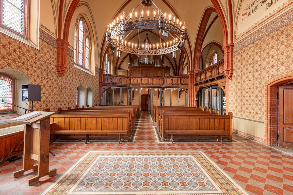 Innenansicht der Dorfkirche Geltow, Foto: Martin Karnbach, Lizenz: Gemeinde Schwielowsee